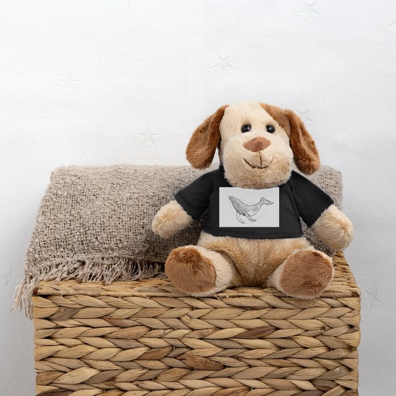 Baleine à bosse Chien en peluche Helge MiniFeet®