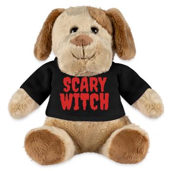 Eerie Ghostly Silhouette Design - MiniFeet® Dog Helge - black - Front