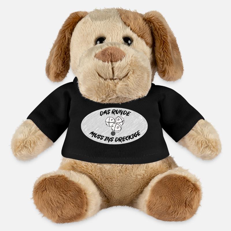 Petanque Logo - MiniFeet® Hund Helge - Schwarz