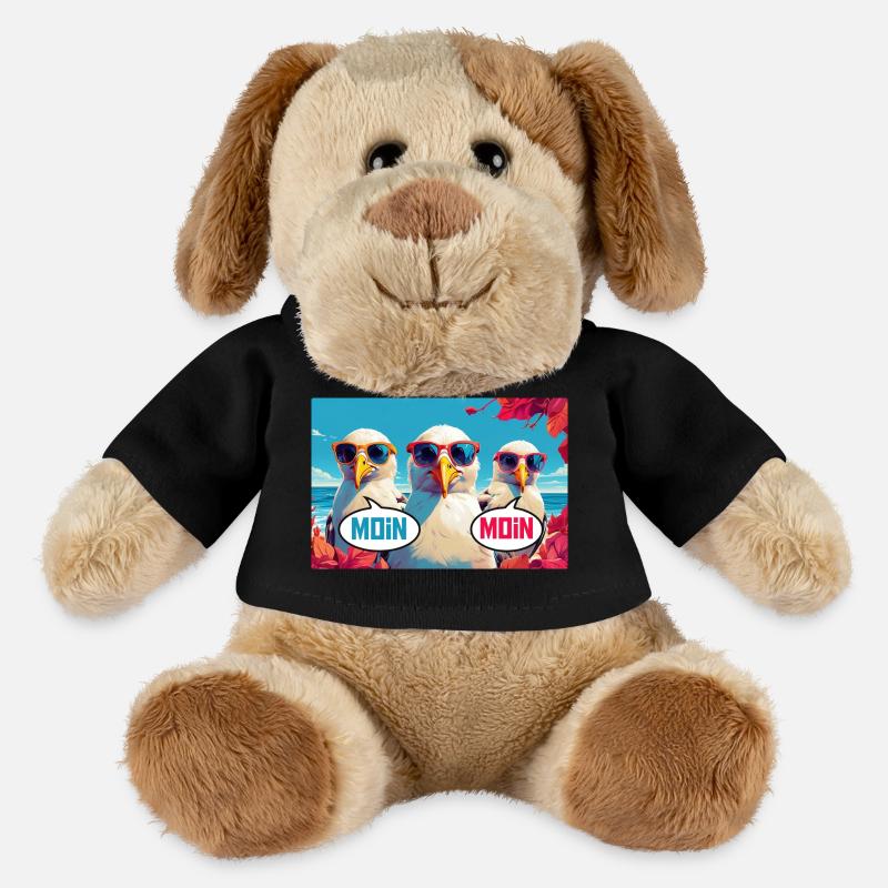 Moin Moin Möwen - MiniFeet® Hund Helge - Schwarz