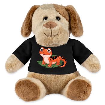 Feuriger Blattsalamander - MiniFeet® Hund Helge - Schwarz - Vorne