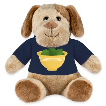Limetten-Bowl - MiniFeet® Hund Helge - French Navy - Vorne