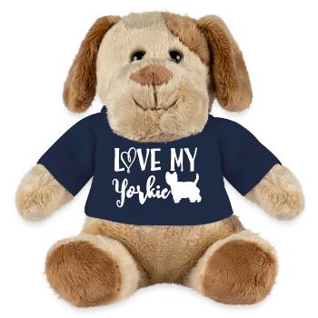 Love My Yorkie - MiniFeet® Dog Helge - french navy - Front