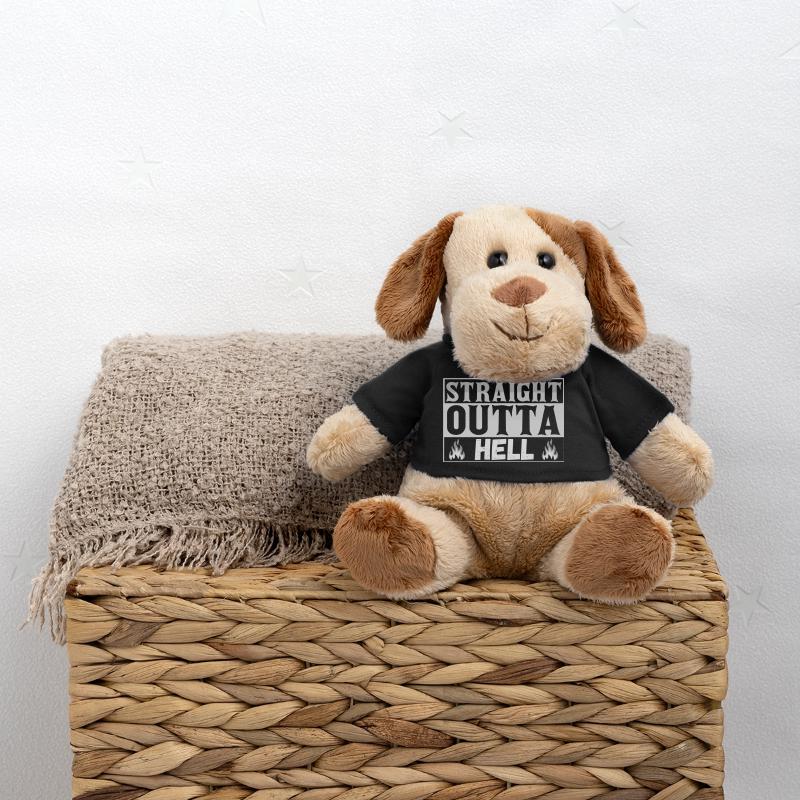 Straight Outta Hell Design MiniFeet® Hund Helge
