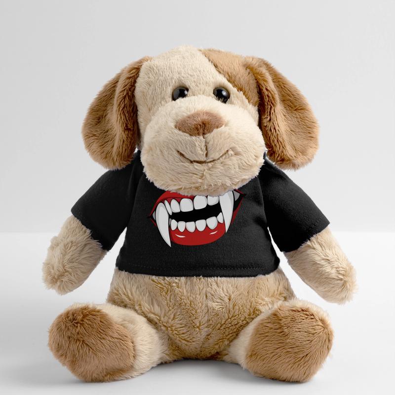 Vampire Lips Pop Art Halloween Party Chien en peluche Helge MiniFeet®