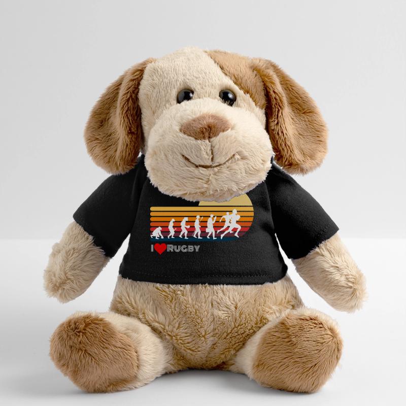Rugby Retro Evolution Sonnenuntergang MiniFeet® Hund Helge