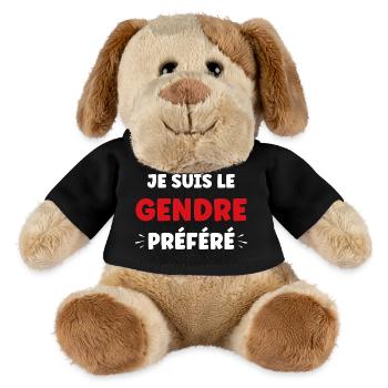 Schwiegersohn - MiniFeet® Hund Helge - Schwarz - Vorne