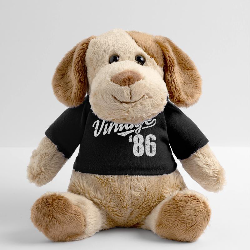 Vintage 86 Script Retro Design MiniFeet® Hund Helge