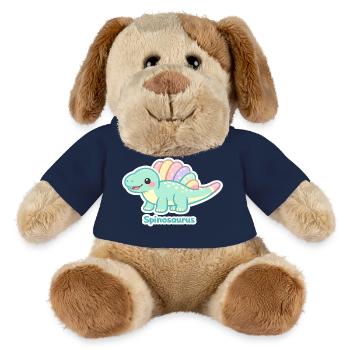 Pastell Spinosaurus Sticker - MiniFeet® Hund Helge - French Navy - Vorne