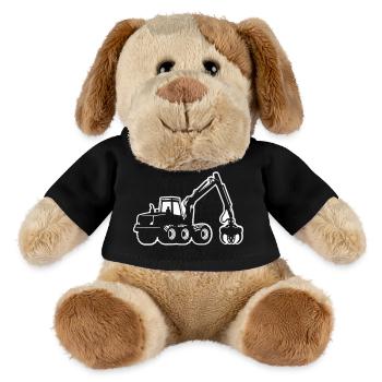 Harvester Silhouette - MiniFeet® Dog Helge - black - Front