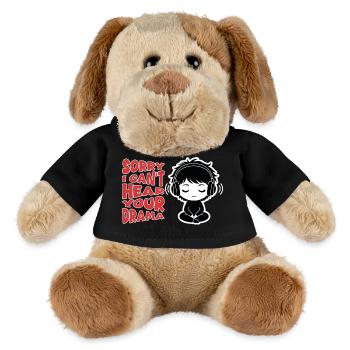 Anti-Drama Casque Audio Manga Relatable - Chien en peluche Helge MiniFeet® - noir - Devant