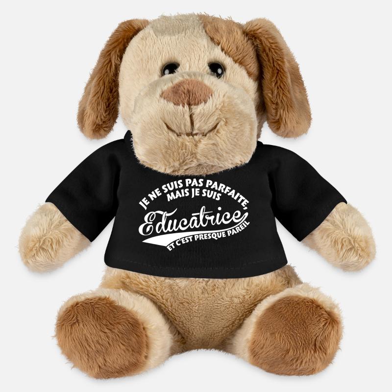 Parfaite Éducatrice - Chien en peluche Helge MiniFeet® - noir