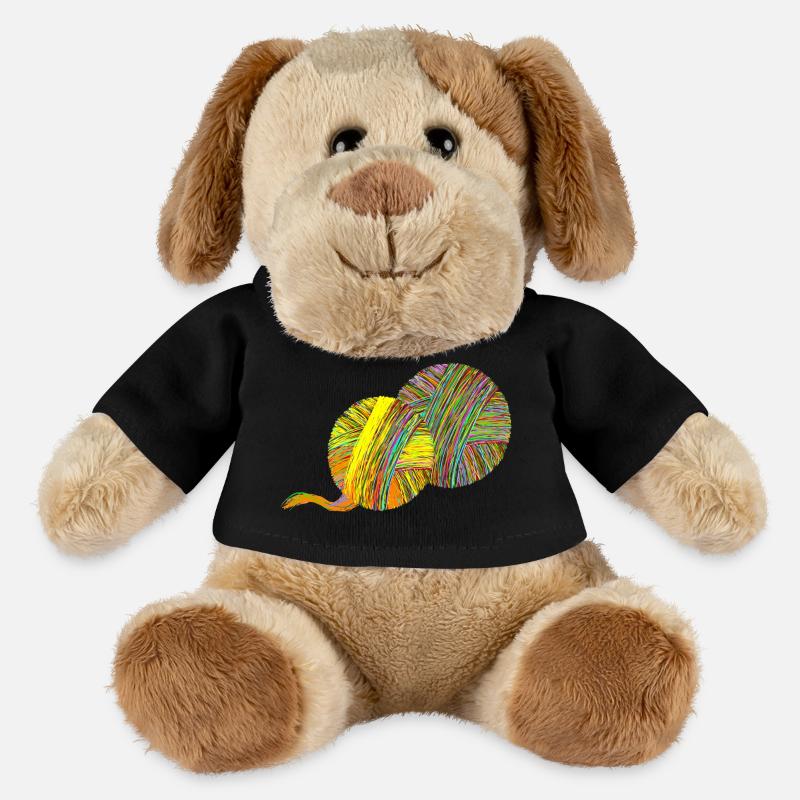 Schneider Handwerk Wolle - MiniFeet® Hund Helge - Schwarz
