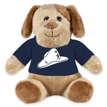 Ein weißer Hut - MiniFeet® Hund Helge - French Navy - Vorne
