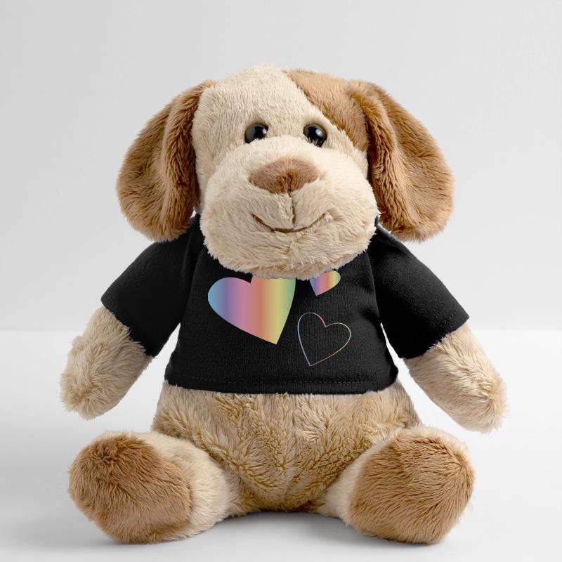 Regenbogen Herzen MiniFeet® Hund Helge