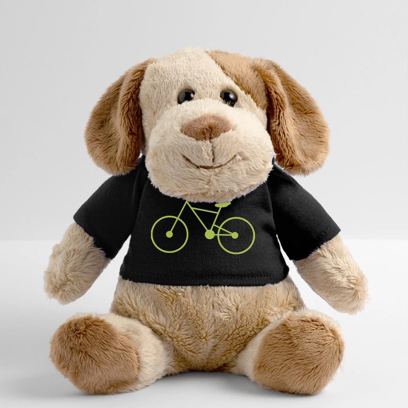 Vélo cycliste vert cyclisme Chien en peluche Helge MiniFeet®