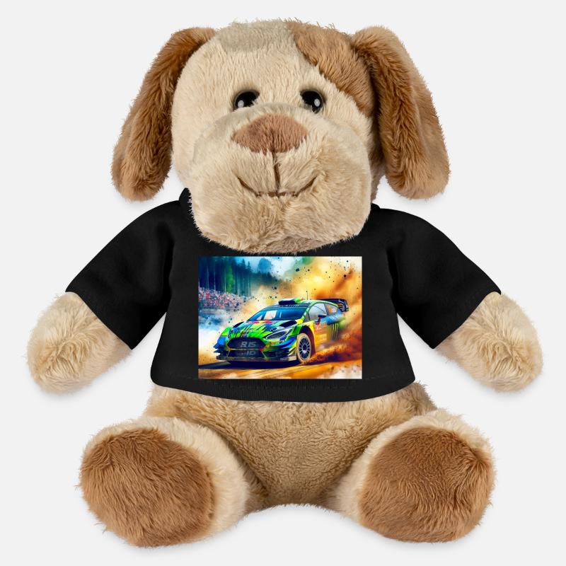Rallye-Autorennen - MiniFeet® Hund Helge - Schwarz