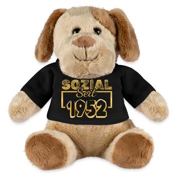 Social 1952 - MiniFeet® Dog Helge - black - Front