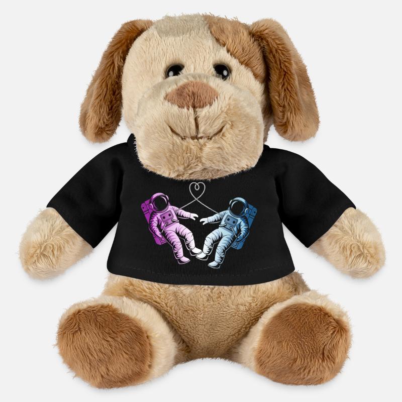 2 Astronauts in Love - MiniFeet® Dog Helge - black