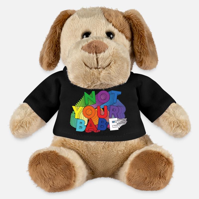 NICHT DEIN BABY - MiniFeet® Hund Helge - Schwarz
