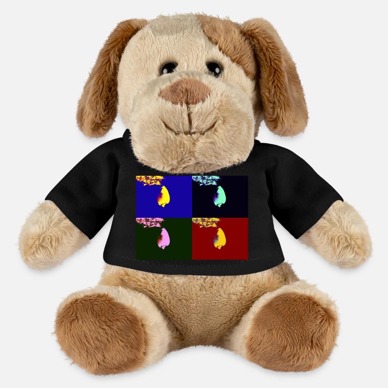 Falling shell - MiniFeet® Dog Helge - black