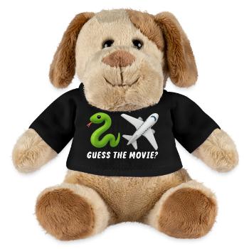 Stylish Animal and Airplane Designs for Kids - MiniFeet® Dog Helge - black - Front