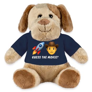 Cowboy Adventure Rocket Design - MiniFeet® Dog Helge - french navy - Front