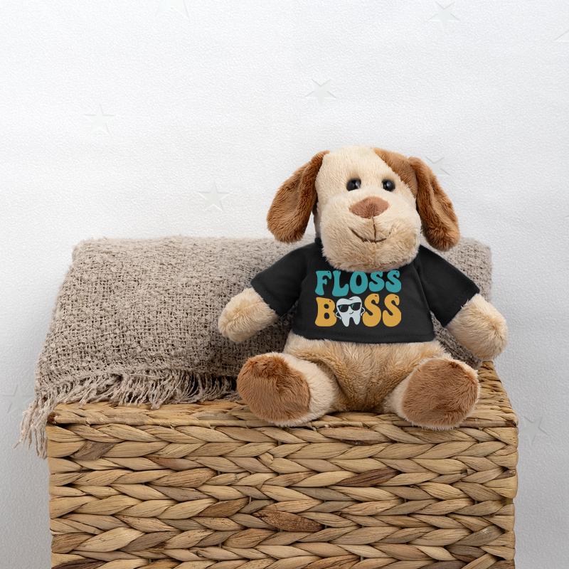 Assistant dentaire dentaire Floss Chien en peluche Helge MiniFeet®