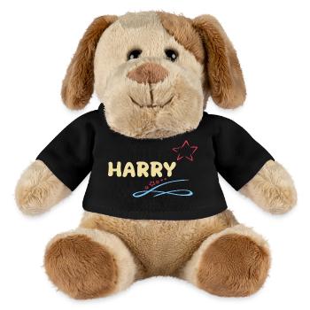 Star Harry - MiniFeet® Dog Helge - black - Front