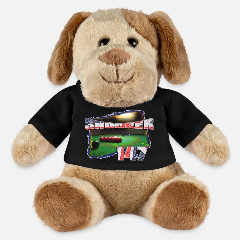 SNOOKER 147 - MiniFeet® Dog Helge - black