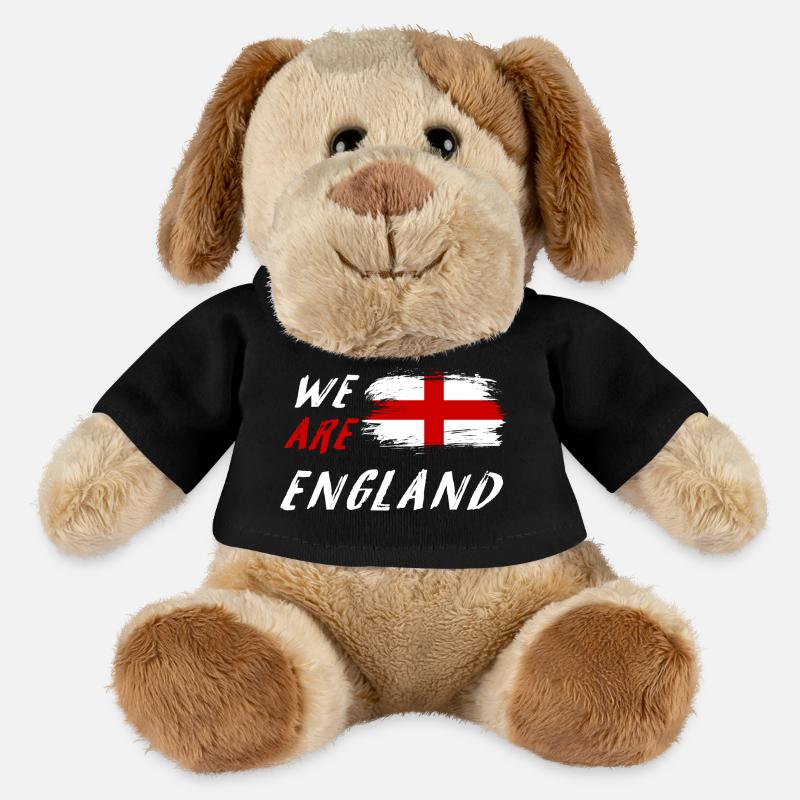 We are England flag design - MiniFeet® Dog Helge - black