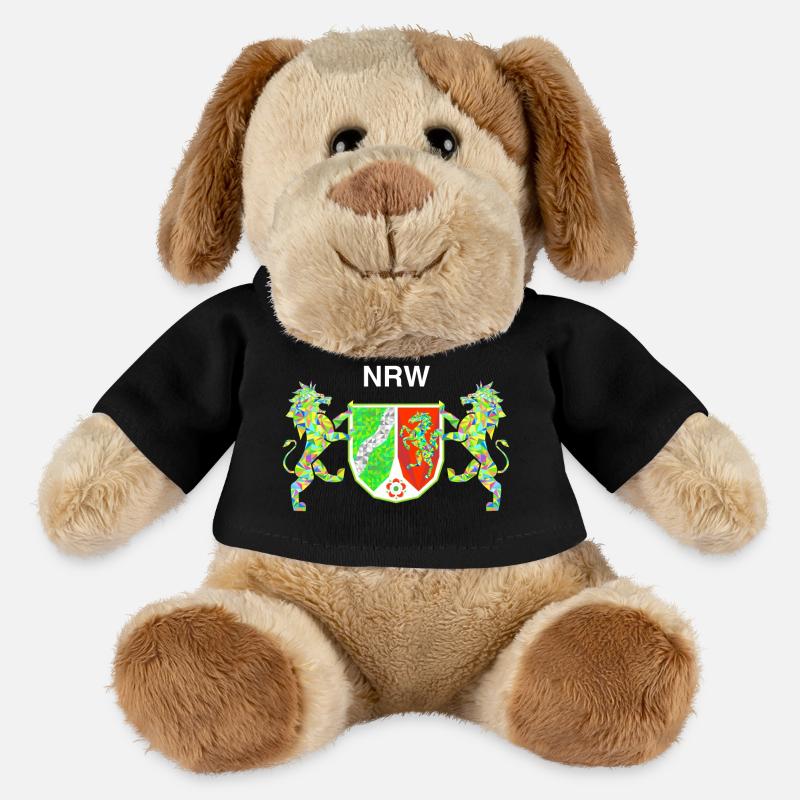 NRW Team Symbol - MiniFeet® Hund Helge - Schwarz