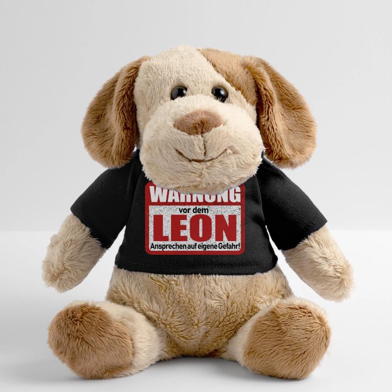 Leon Name Lustiges Warnschild MiniFeet® Hund Helge