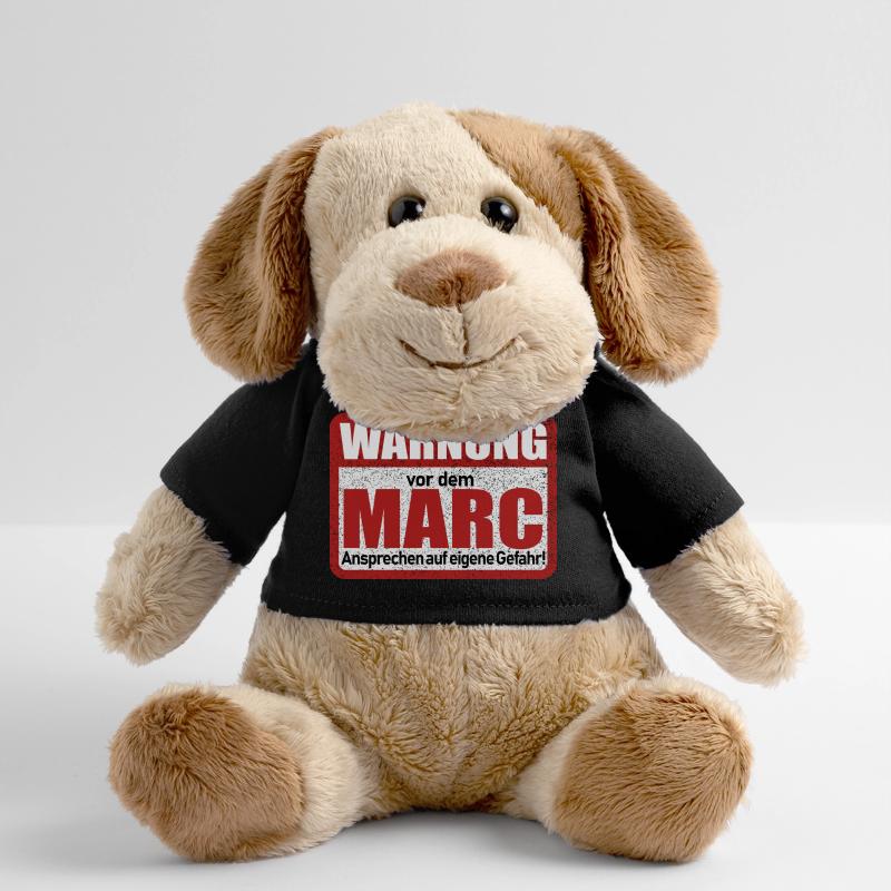 Marc Name Lustiges Warnschild MiniFeet® Hund Helge
