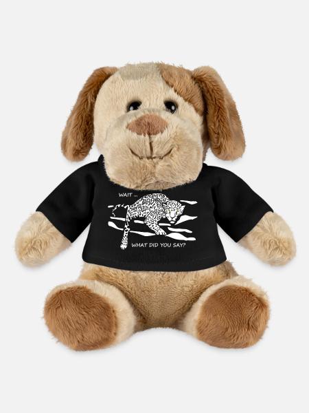 Leopard Awakened: What Did You Say? - MiniFeet® Dog Helge - black