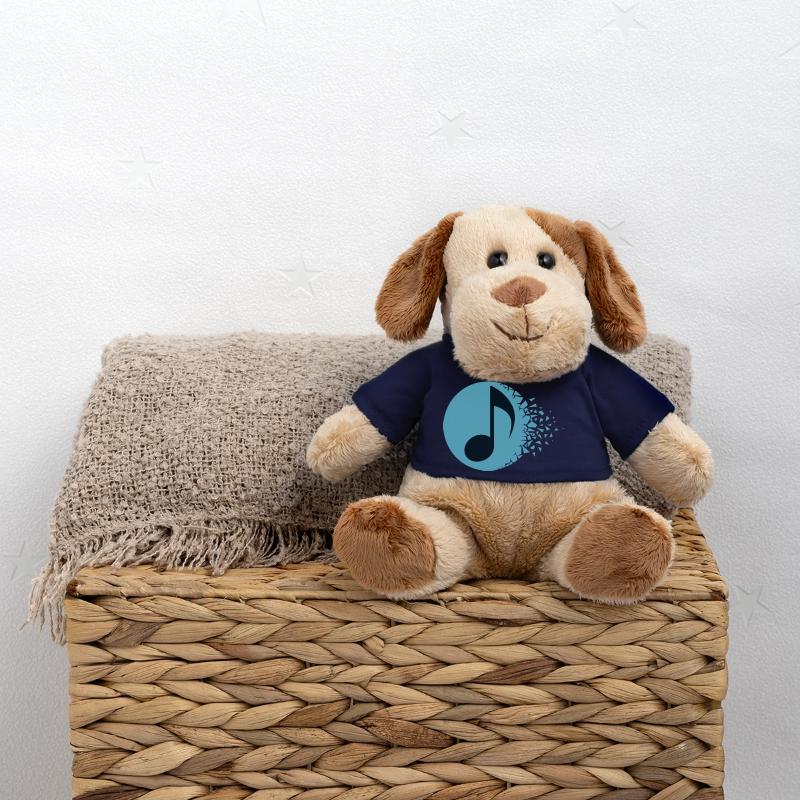 Éclat sonore abstrait Chien en peluche Helge MiniFeet®