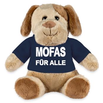 Mofa - MiniFeet® Hund Helge - French Navy - Vorne