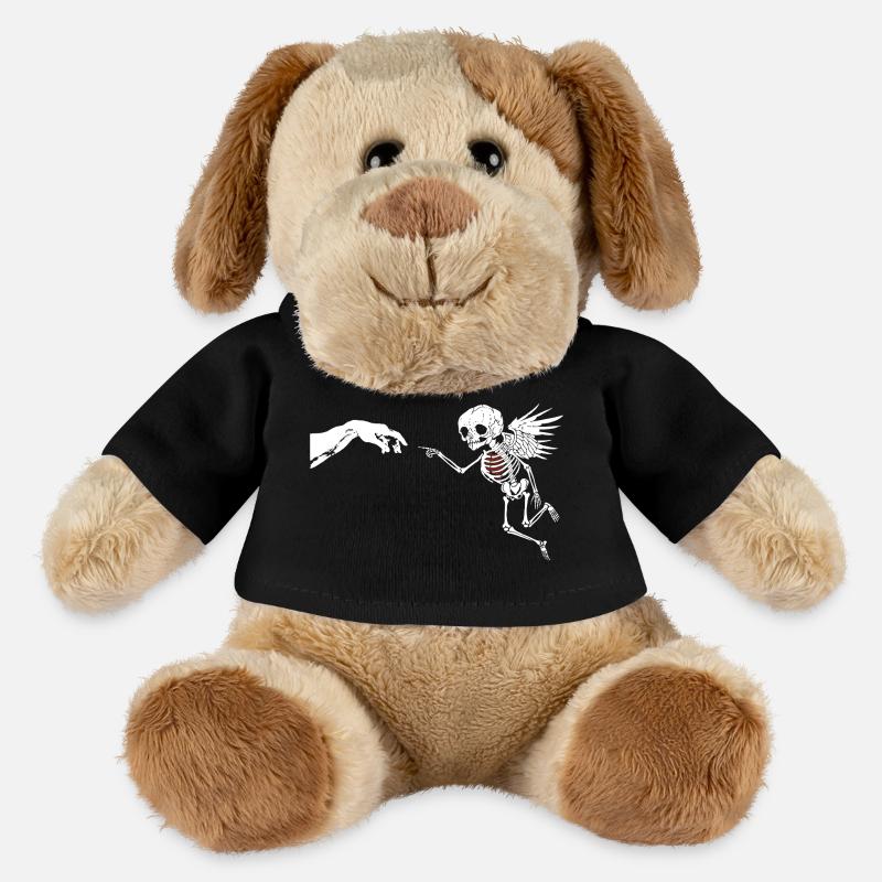 CUPIDON - Chien en peluche Helge MiniFeet® - noir