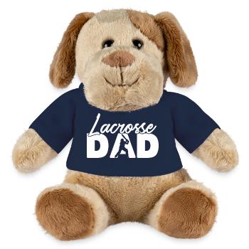 Évolution des joueurs de crosse Funny Lax Sports - Chien en peluche Helge MiniFeet® - bleu marine - Devant
