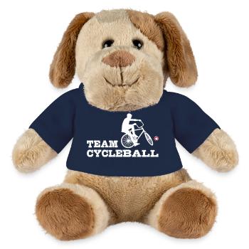Team Cycleball , Radball, Radballer,Hallenradsport - MiniFeet® Hund Helge - French Navy - Vorne