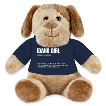 Idaho Girl Stärke-Statement - MiniFeet® Hund Helge - French Navy - Vorne