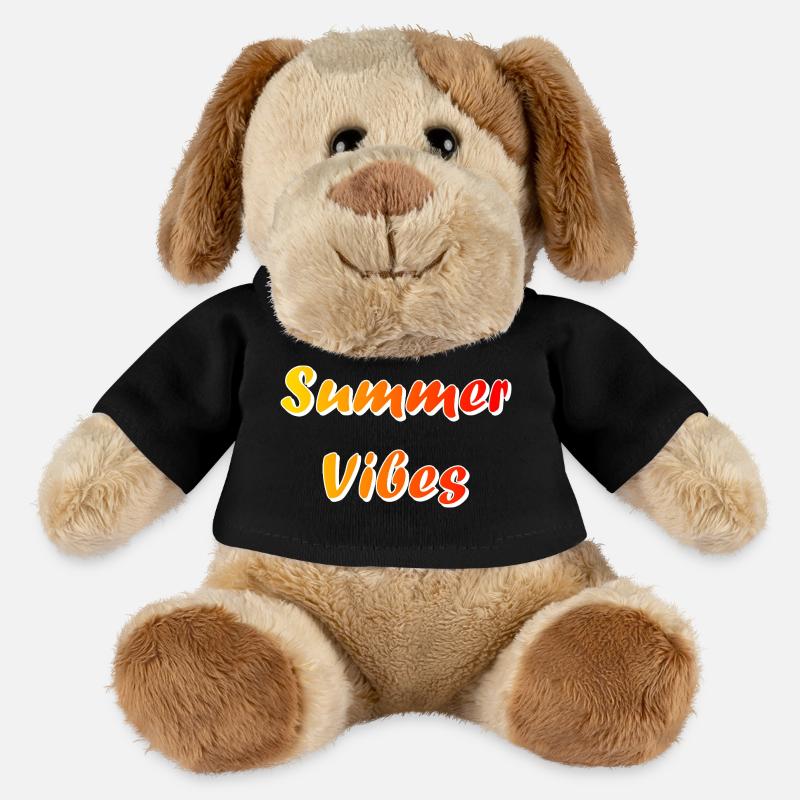 Sommerliche Vibes - MiniFeet® Hund Helge - Schwarz