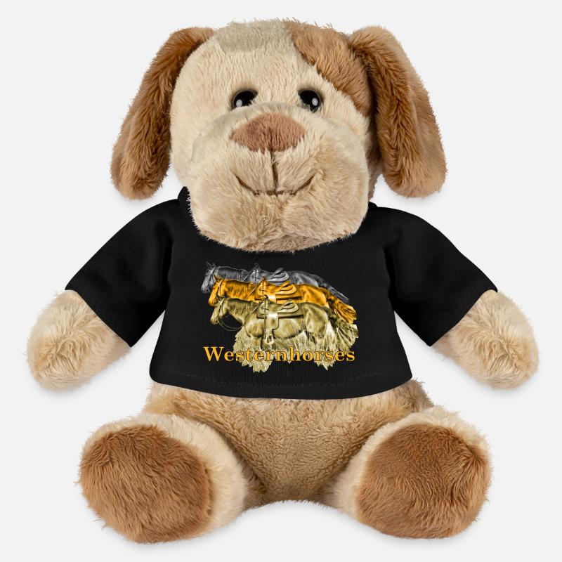 Westernhorses - MiniFeet® Hund Helge - Schwarz