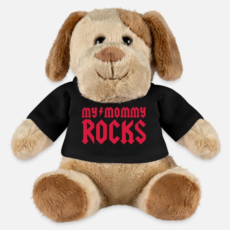 My mommy rocks - MiniFeet® Hund Helge - Schwarz