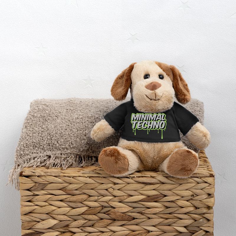 MINIMAL TECHNO Chien en peluche Helge MiniFeet®