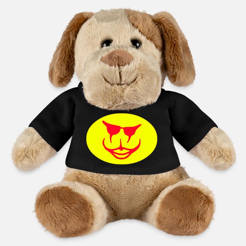 Été - Chien en peluche Helge MiniFeet® - noir