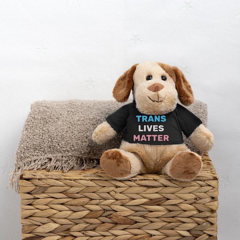 Trans lives matter - Transgender Pride MiniFeet® Dog Helge
