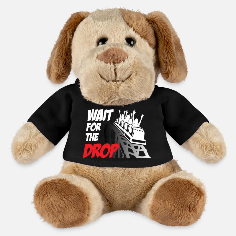 Wait For The Drop Roller Coaster - MiniFeet® Hund Helge - Schwarz