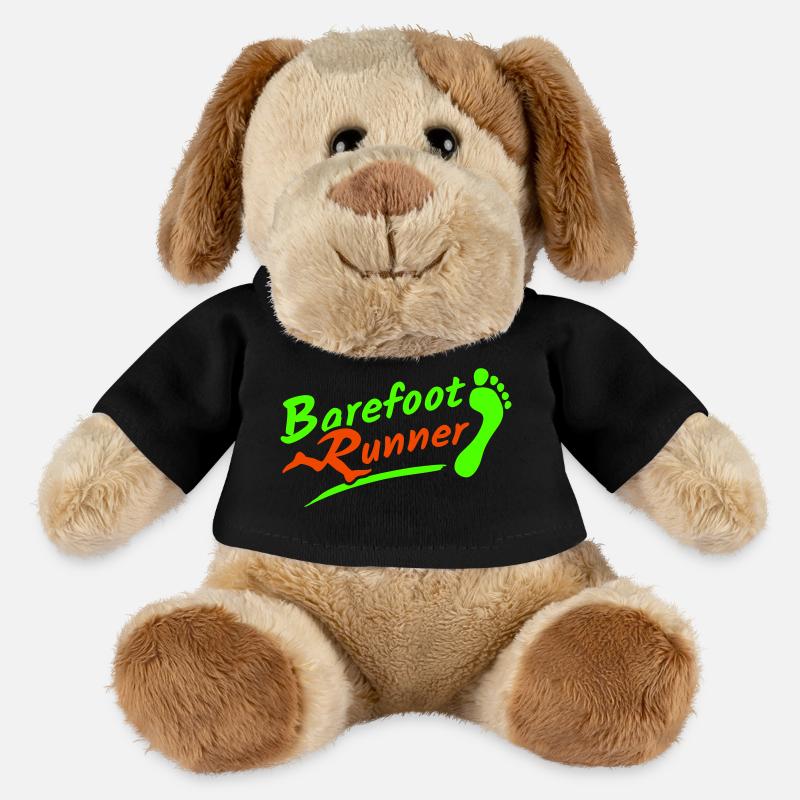 Barfuß Läufer Barefoot Runner 2005 2-farbig - MiniFeet® Hund Helge - Schwarz