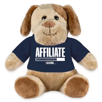 Affiliation Chargement d’entreprise en ligne Affilié - Chien en peluche Helge MiniFeet® - bleu marine - Devant